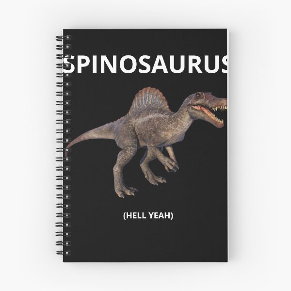 Item preview, Spinosaurus Hell Yeah Shirt – Funny Dino Meme T-Shirt, Men's Humor, Prehistoric Vibes designed and sold by Fiebertraum Fashion.