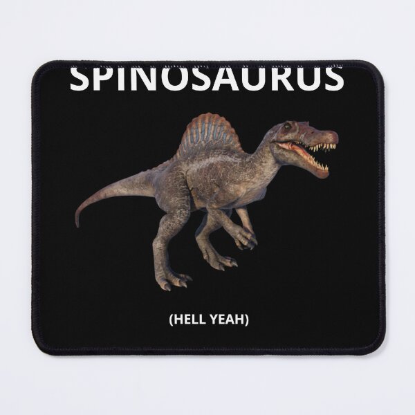Item preview, Spinosaurus Hell Yeah Shirt – Funny Dino Meme T-Shirt, Men's Humor, Prehistoric Vibes designed and sold by Fiebertraum Fashion.
