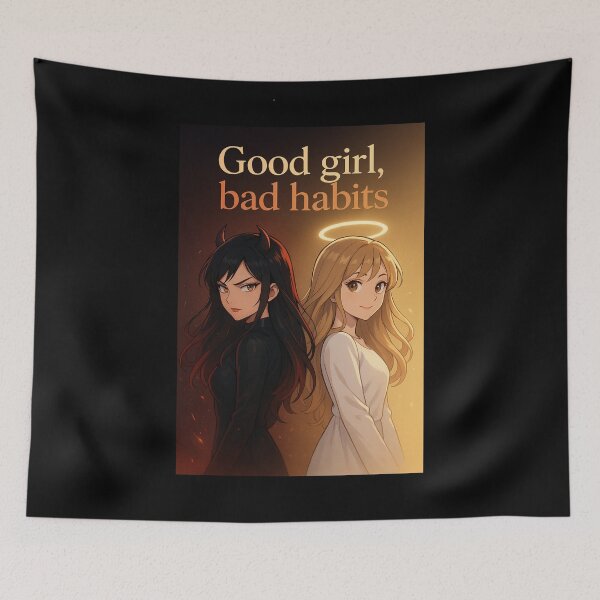 Item preview, Good Girl Bad Habits designed and sold by DesignShopAD.