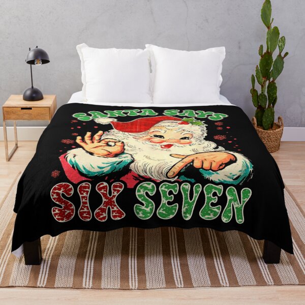 Item preview, Santa Says Six Seven Christmas Birthday Shirt Funny 6 7 Meme Gen Alpha Holiday Kids Gift designed and sold by Patchina.