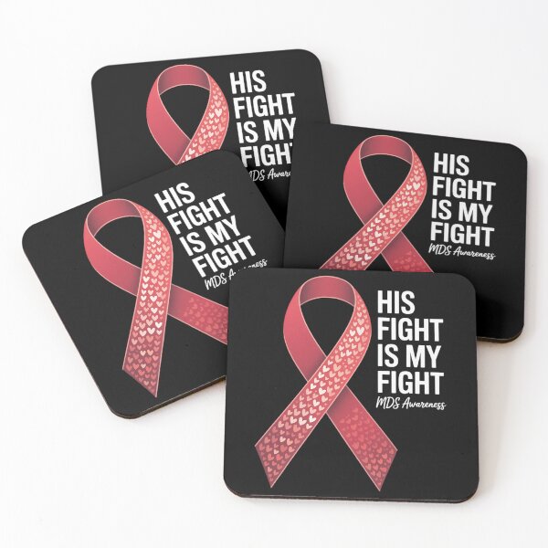 Item preview, His Fight Is My Fight Myelodysplastic Syndrome MDS Awareness designed and sold by VENOM0RIOT.