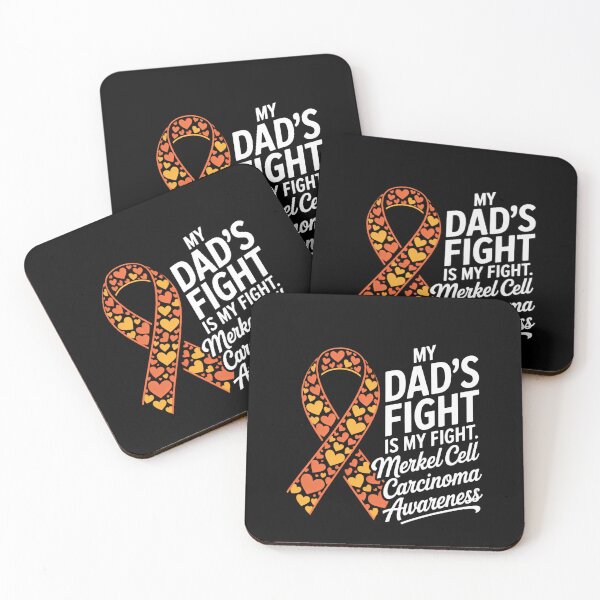 Item preview, My Dad’s Fight Is My Fight Merkel Cell Carcinoma Awareness designed and sold by VENOM0RIOT.
