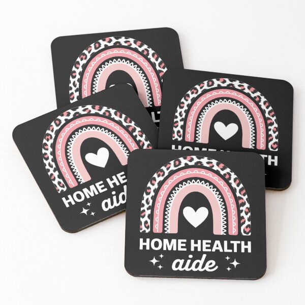 Item preview, HHA Home Health Aide Healthcare Appreciation Leopard Rainbow designed and sold by VENOM0RIOT.