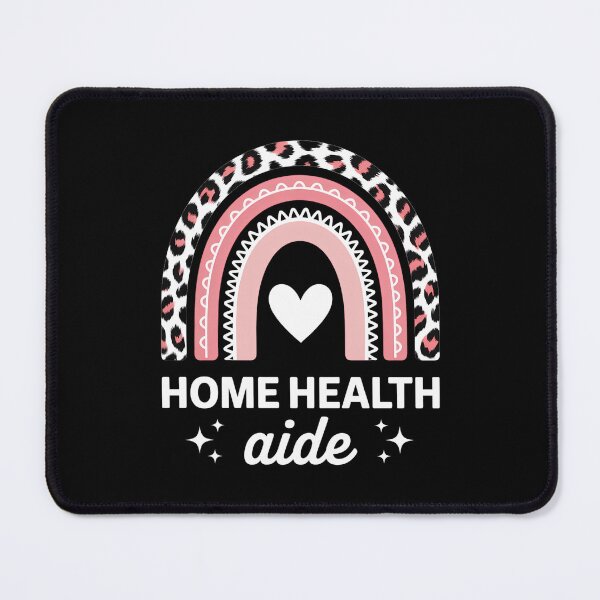 Item preview, HHA Home Health Aide Healthcare Appreciation Leopard Rainbow designed and sold by VENOM0RIOT.
