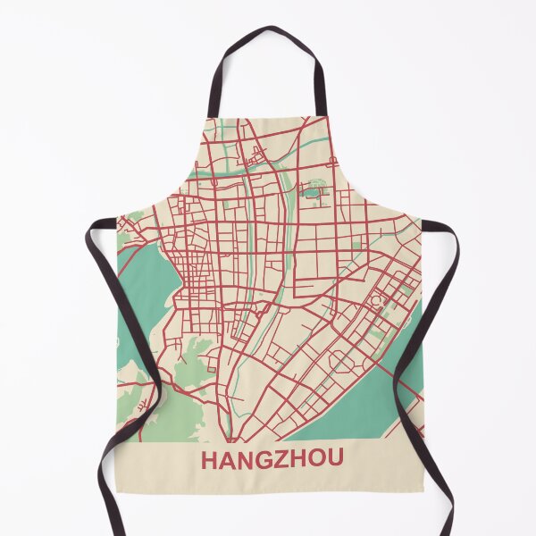 Item preview, Hangzhou Map (China) designed and sold by MapsByLeo.