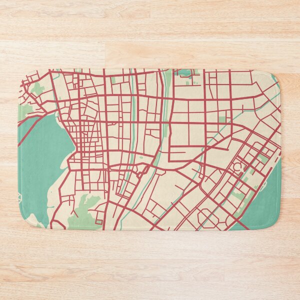 Item preview, Hangzhou Map (China)  designed and sold by MapsByLeo.