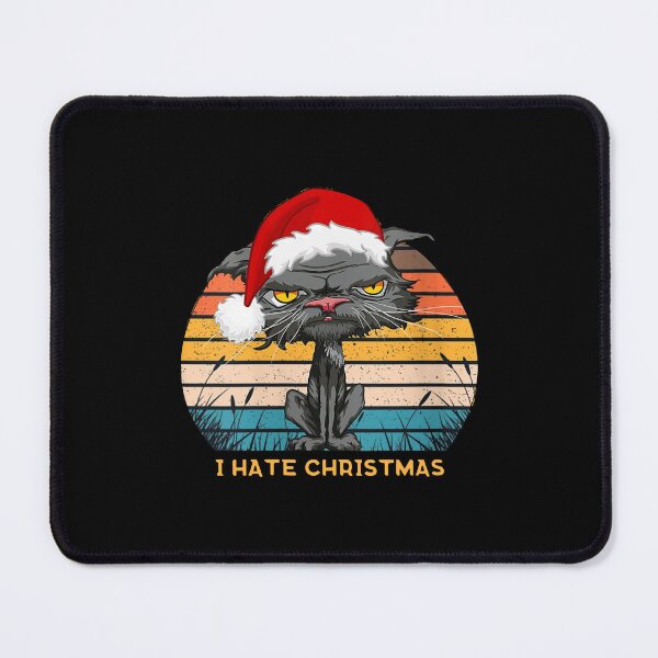 Item preview, Christmas I Hate Christmas Bored Cat designed and sold by vifernndan.