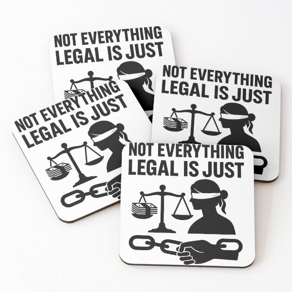 Item preview, Not Everything Legal Is Just  designed and sold by Les-Ink-Studio.