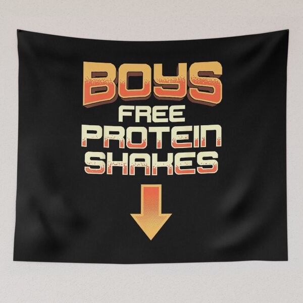 Item preview, Gay Muscle Shirt Protein Shake Funny Shirt Gay Gym designed and sold by LisaMCasares.