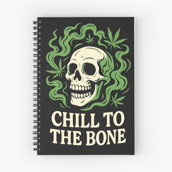 Item preview, Chill to the Bone – Relaxed Skull designed and sold by Wear The Sound.