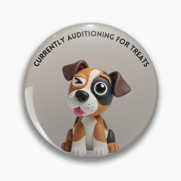 Item preview, Auditioning for Treats Claymation Dog Graphic designed and sold by April-Friends.