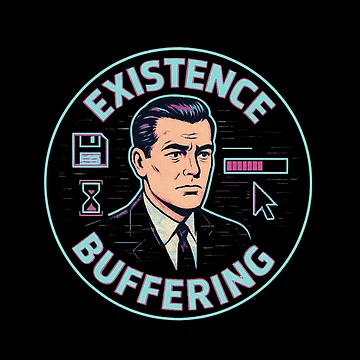 Artwork thumbnail, Existence Is Buffering by DesignShopAD