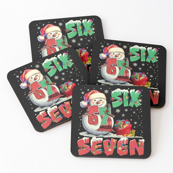 Item preview, Snowman Six Seven Christmas Birthday Shirt Funny 6 7 Meme Gen Alpha Holiday Kids Gift designed and sold by Patchina.