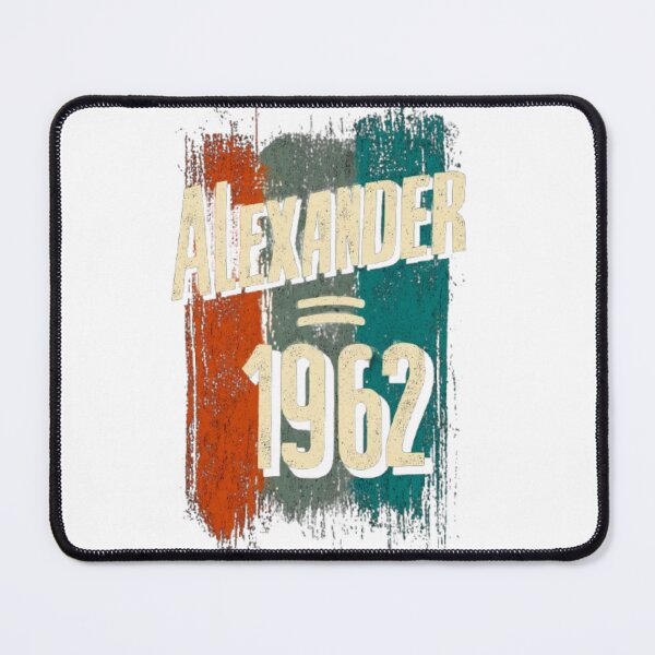 Item preview, Alexander 1962 Vintage Birthday Retro Name Design designed and sold by AlexLineArt.