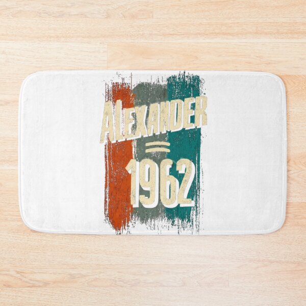 Item preview, Alexander 1962 Vintage Birthday Retro Name Design designed and sold by AlexLineArt.