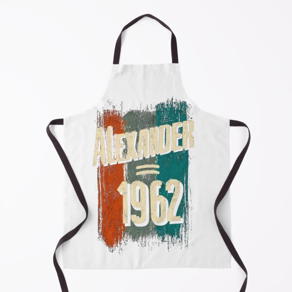 Item preview, Alexander 1962 Vintage Birthday Retro Name Design designed and sold by AlexLineArt.