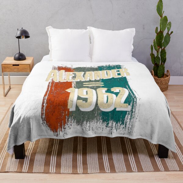 Item preview, Alexander 1962 Vintage Birthday Retro Name Design designed and sold by AlexLineArt.