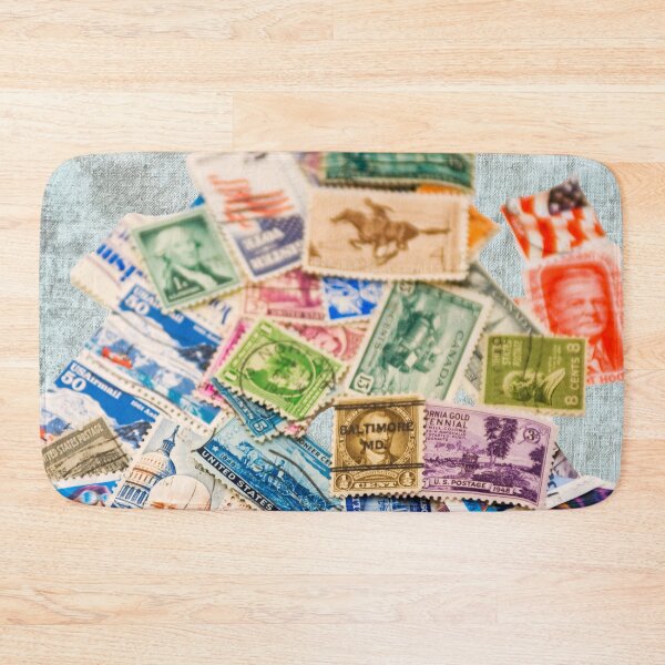 Item preview, Vintage American stamps  designed and sold by Photopat.