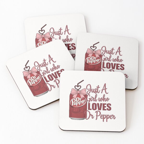 Item preview, Just a Girl who loves Dr. Pepper designed and sold by badreeder.