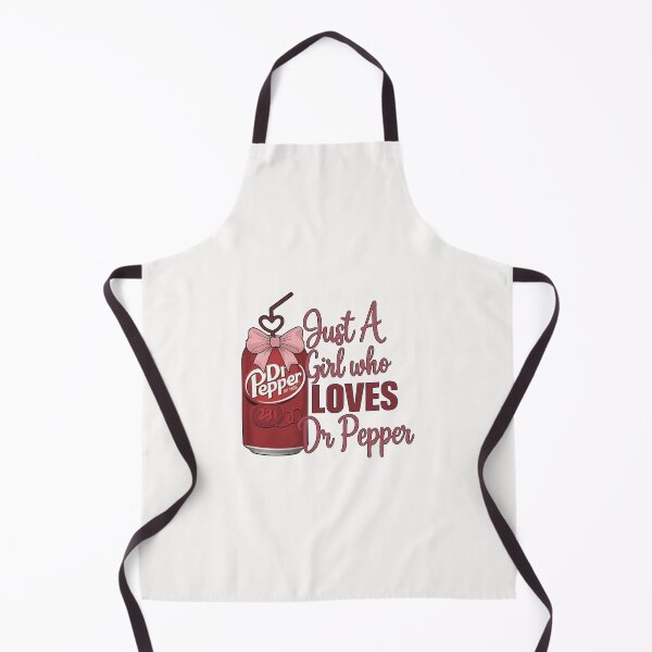 Item preview, Just a Girl who loves Dr. Pepper designed and sold by badreeder.
