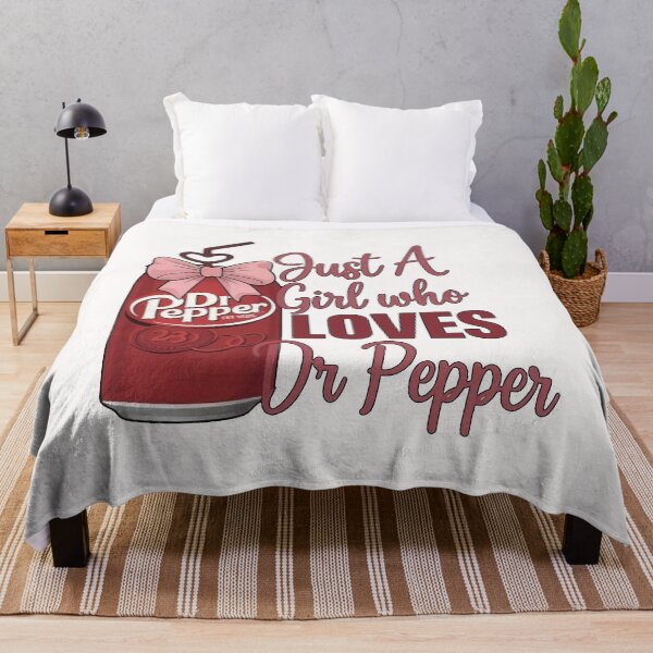 Item preview, Just a Girl who loves Dr. Pepper designed and sold by badreeder.