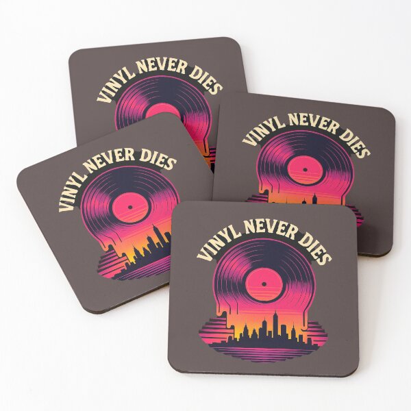 Item preview, Retro-Nostalgia T-Shirt: Vinyl Never Dies designed and sold by ShopJossDarrow.
