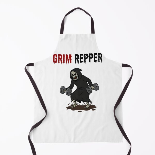 Item preview, Grim Repper - Funny Gym Design designed and sold by NateSells.