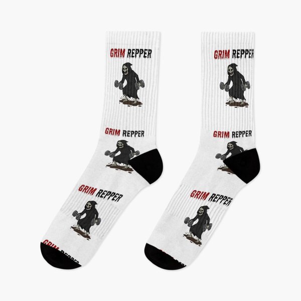 Item preview, Grim Repper - Funny Gym Design designed and sold by NateSells.