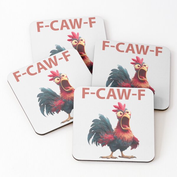 Item preview, F-Caw-F Chiken Funny Meme designed and sold by LutherBruce.
