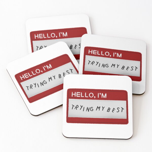 Item preview, Hello, im trying my best designed and sold by lutpanoa.