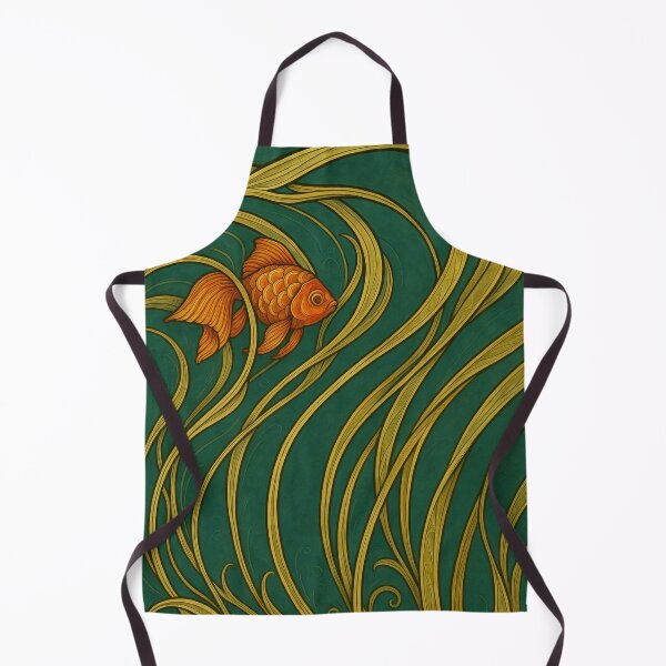 Item preview, Art Nouveau Goldfish Design  designed and sold by Markantonyart.