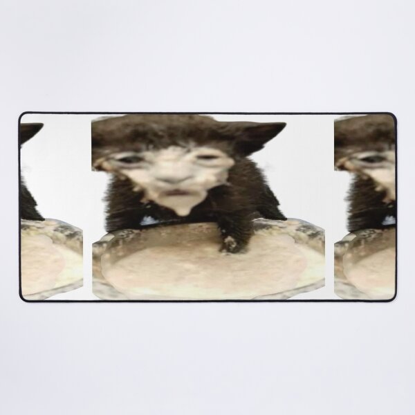 Item preview, cat stepping in milk meme designed and sold by Shrewd Mood.