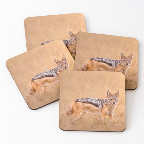 Item preview, Black-backed jackal at sunrise designed and sold by Mihaela Limberea.