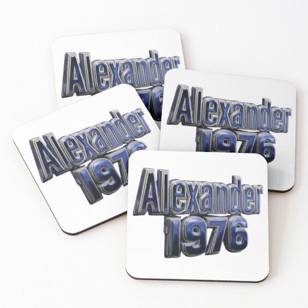 Item preview, Alexander 1976 Classic Retro Name Design designed and sold by AlexLineArt.