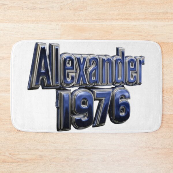Item preview, Alexander 1976 Classic Retro Name Design designed and sold by AlexLineArt.