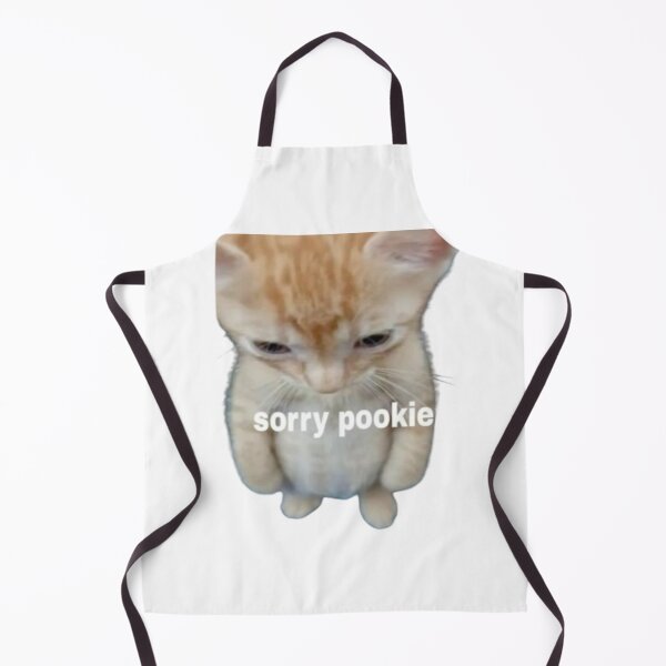 Item preview, cute cat with belly, sorry pookie designed and sold by Shrewd Mood.