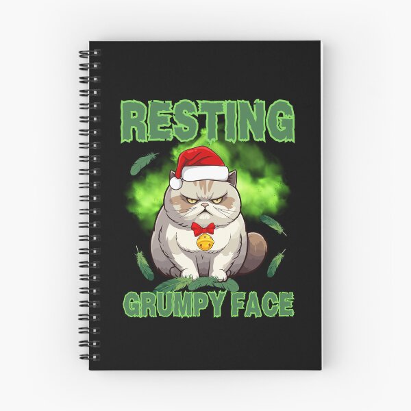 Item preview, Funny Grumpy Cat Christmas designed and sold by BritishDelights.