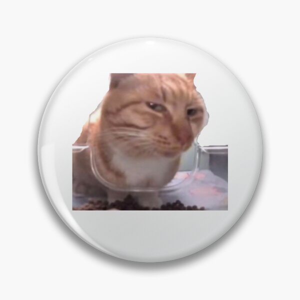 Item preview, suspicious cat meme designed and sold by Shrewd Mood.