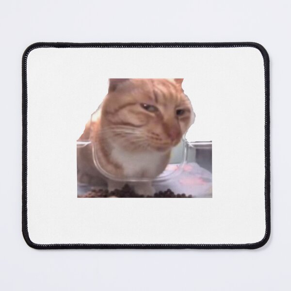 Item preview, suspicious cat meme designed and sold by Shrewd Mood.