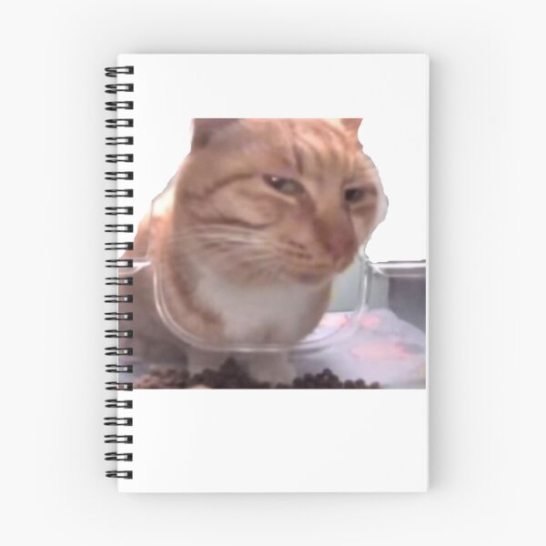 Item preview, suspicious cat meme designed and sold by Shrewd Mood.