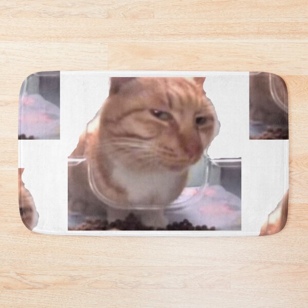 Item preview, suspicious cat meme designed and sold by Shrewd Mood.