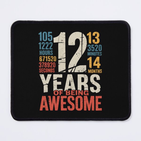 Item preview, 12 Years 144 Months Of Being Awesome 12th Birthday  designed and sold by MathisBellanger.