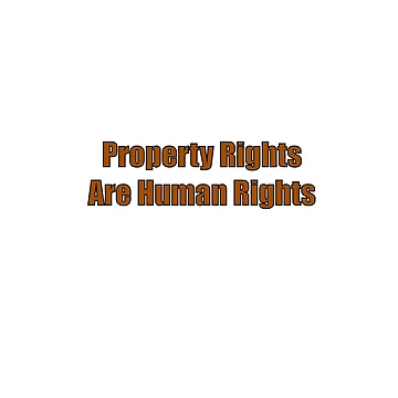 Artwork thumbnail, Property Rights Are Human Rights by LookingxGlass