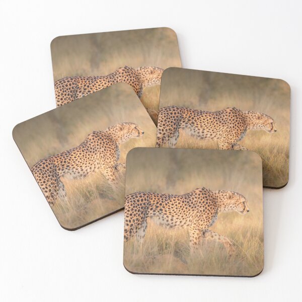 Item preview, Cheetah on the prawl at sunrise designed and sold by Mihaela Limberea.