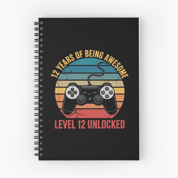 Item preview, 12 YEARS AWESOME LEVEL 12 UNLOCKED 12th Birthday Game  designed and sold by MathisBellanger.
