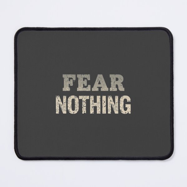 Item preview, Fear Nothing – Condensed Bold Statement Tee designed and sold by EcoArtTees.
