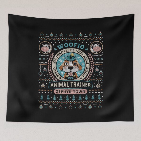 Item preview, Woofio Zephyr Town Ugly Sweater designed and sold by Lagelantee.