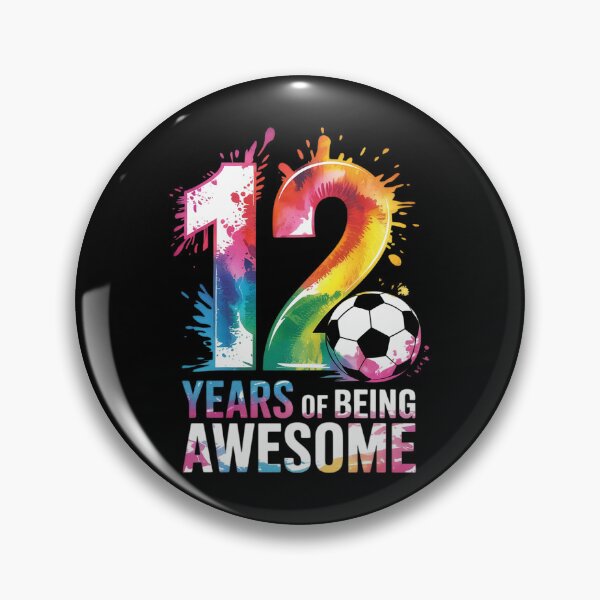 Item preview, 12 YEARS OF BEING AWESOME 12TH BIRTHDAY  designed and sold by MathisBellanger.
