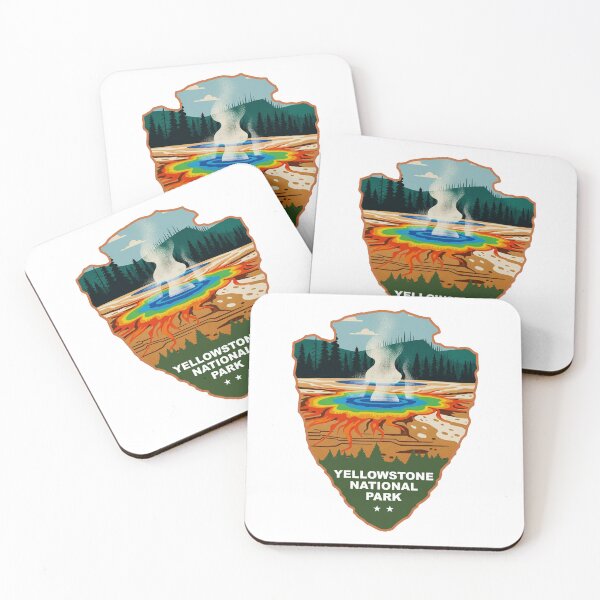 Item preview, Yellowstone Grand Prismatic Spring Arrowhead designed and sold by Esskay Designs.