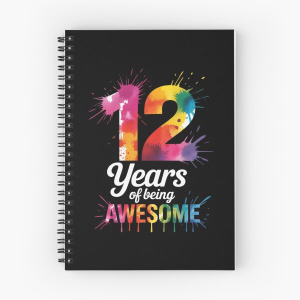 Item preview, 12 YEARS OF BEING AWESOME SOCCER 12TH BIRTHDAY  designed and sold by MathisBellanger.
